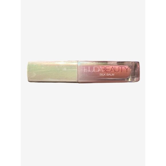 Huda Beauty Silk Balm Hydrating Lip Gloss Sheer Nude Pink Lightweight Smooth - Picture 2 of 6
